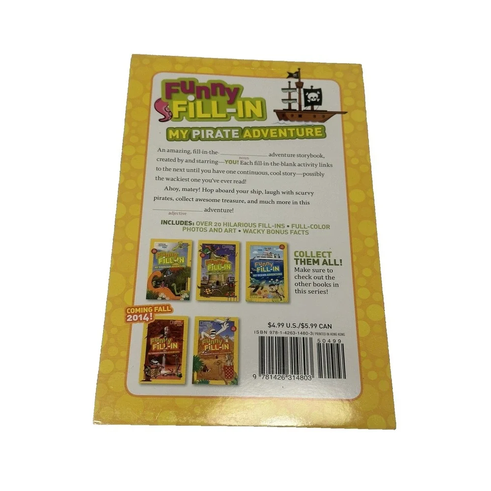 funny fill in books‎ MY PIRATE ADVENTURE